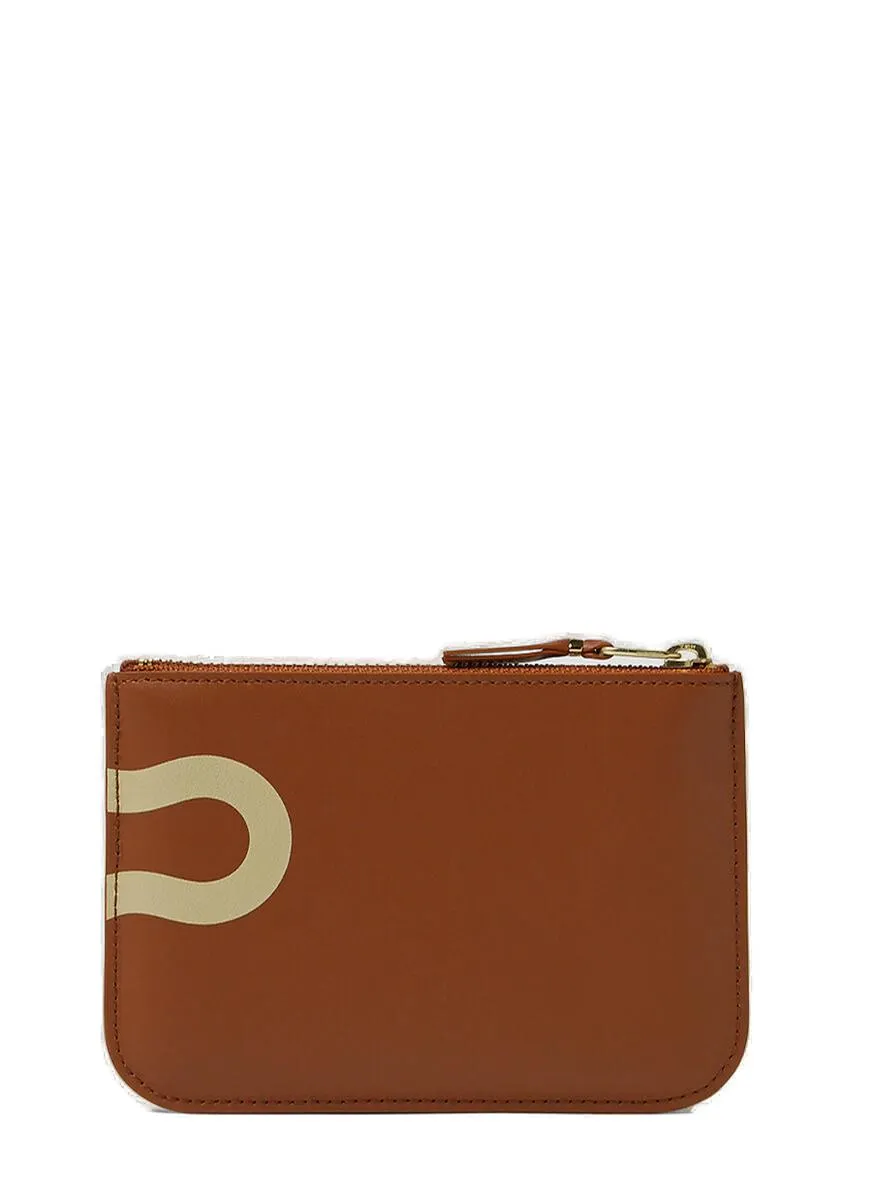 Comme Des Garons Wallet Ruby Eyes Zipped Purse