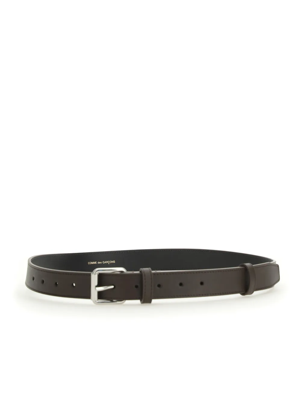Comme Des Garons Wallet Square Buckle Belt