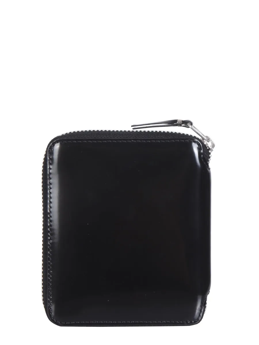 Comme Des Garons Wallet Two-Tone Zipped Wallet