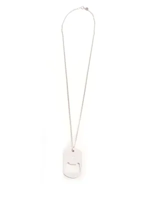 Courrges Bottle Opener Chained Necklace
