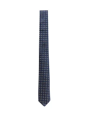 Dolce & Gabbana Geometric Printed Pointed Tip Tie
