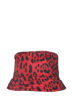 Dolce & Gabbana Leopard Printed Bucket Hat