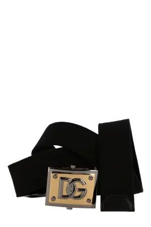 Dolce & Gabbana Logo Buckle Belt