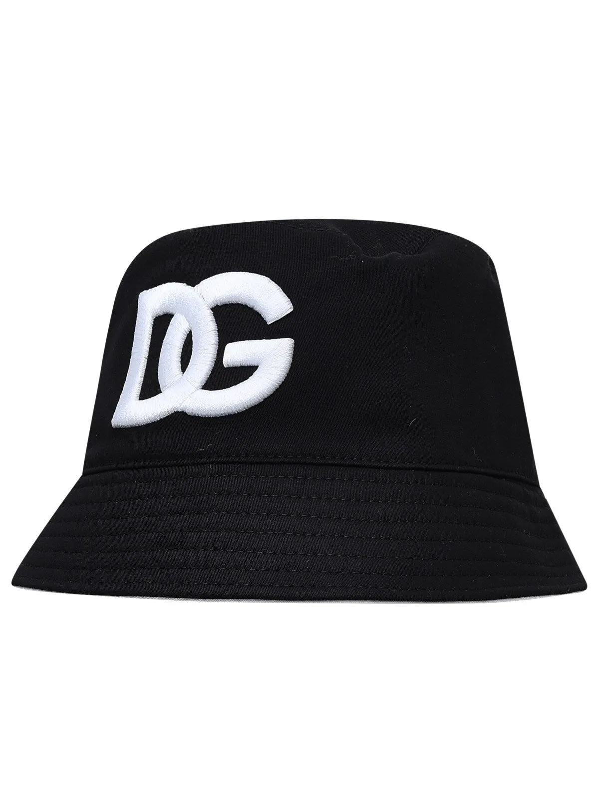 Dolce & Gabbana Logo Embroidered Bucket Hat