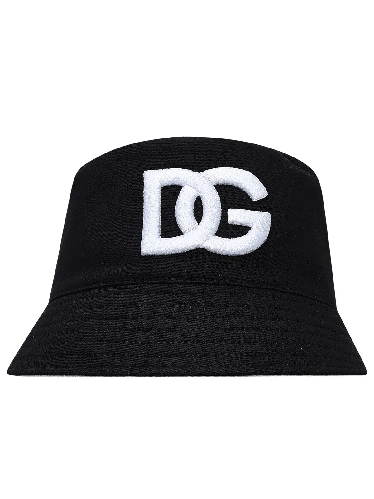 Dolce & Gabbana Logo Embroidered Bucket Hat