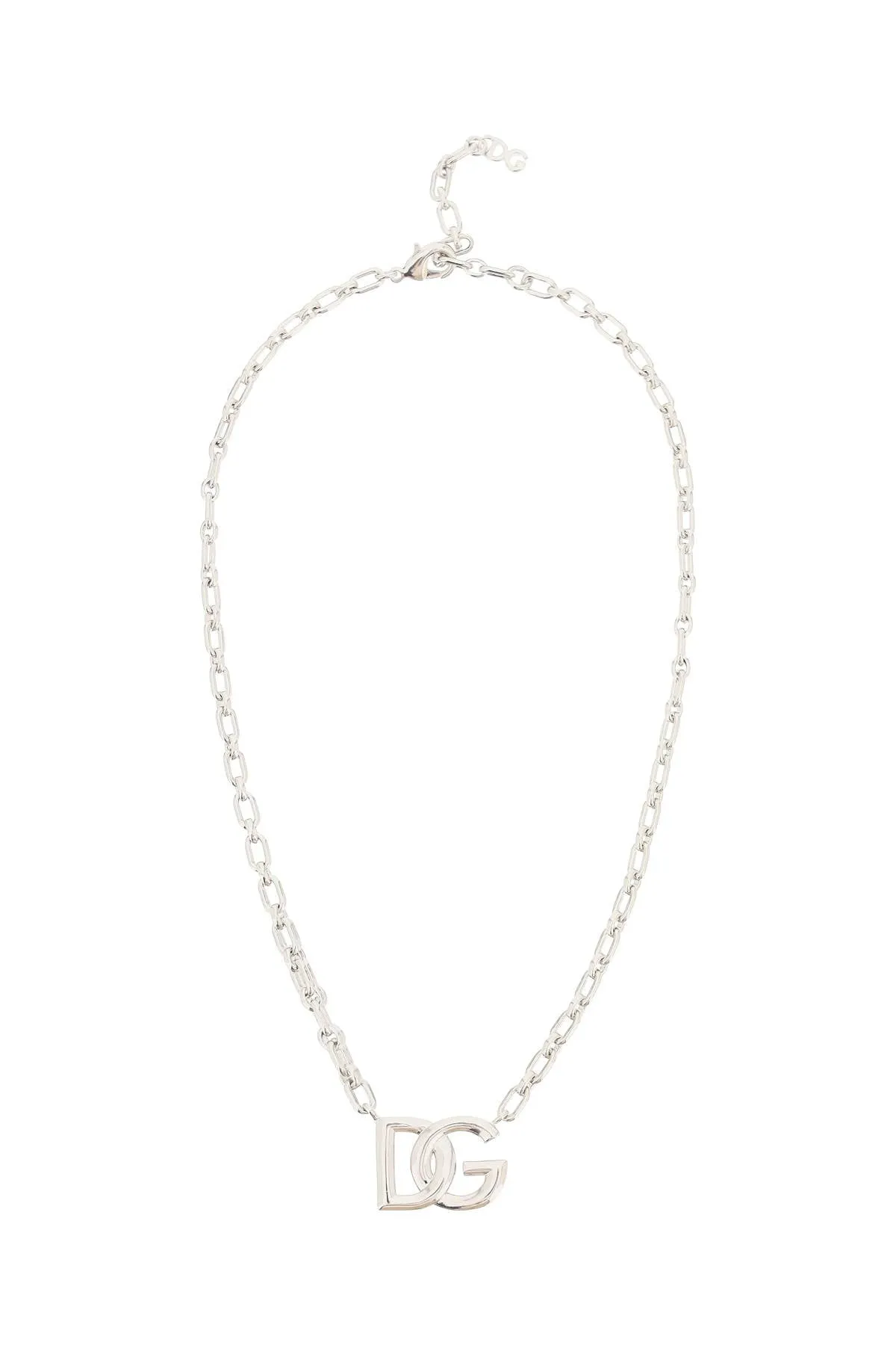 Dolce & Gabbana Logo Plaque Necklace