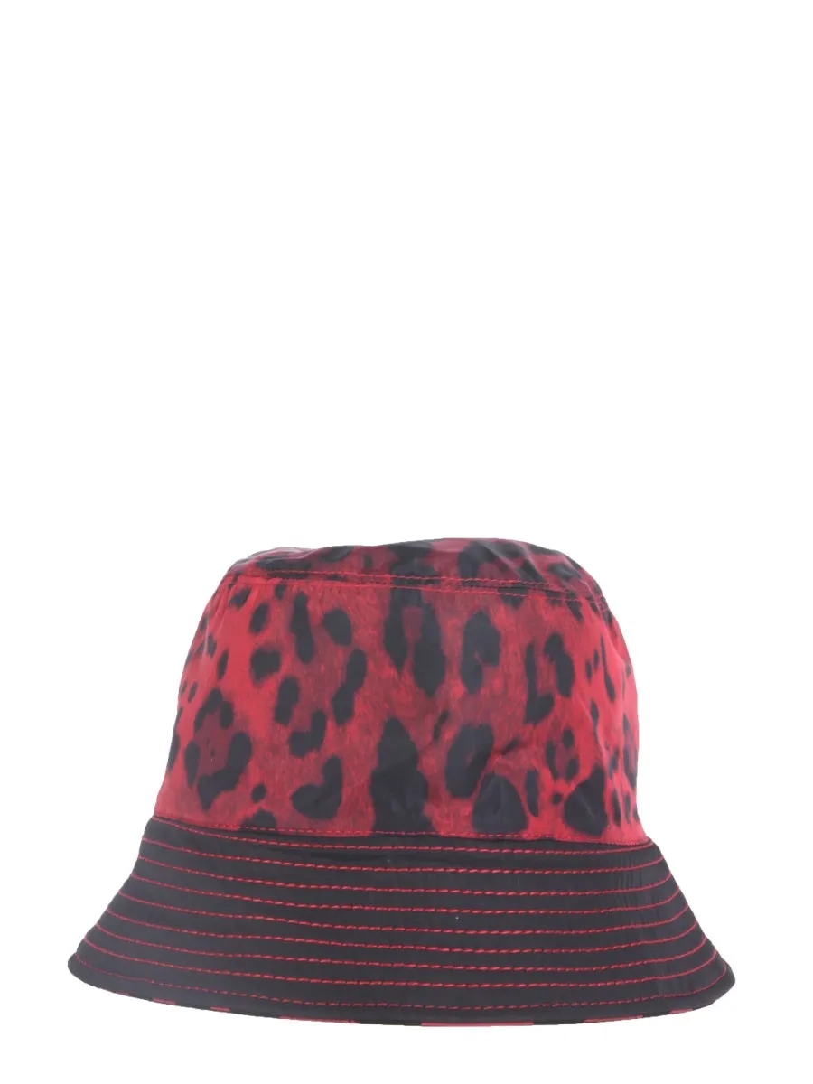 Dolce & Gabbana Logo Printed Bucket Hat