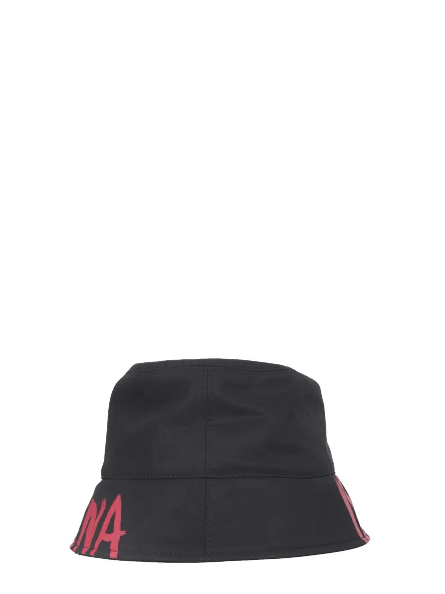Dolce & Gabbana Logo Printed Bucket Hat