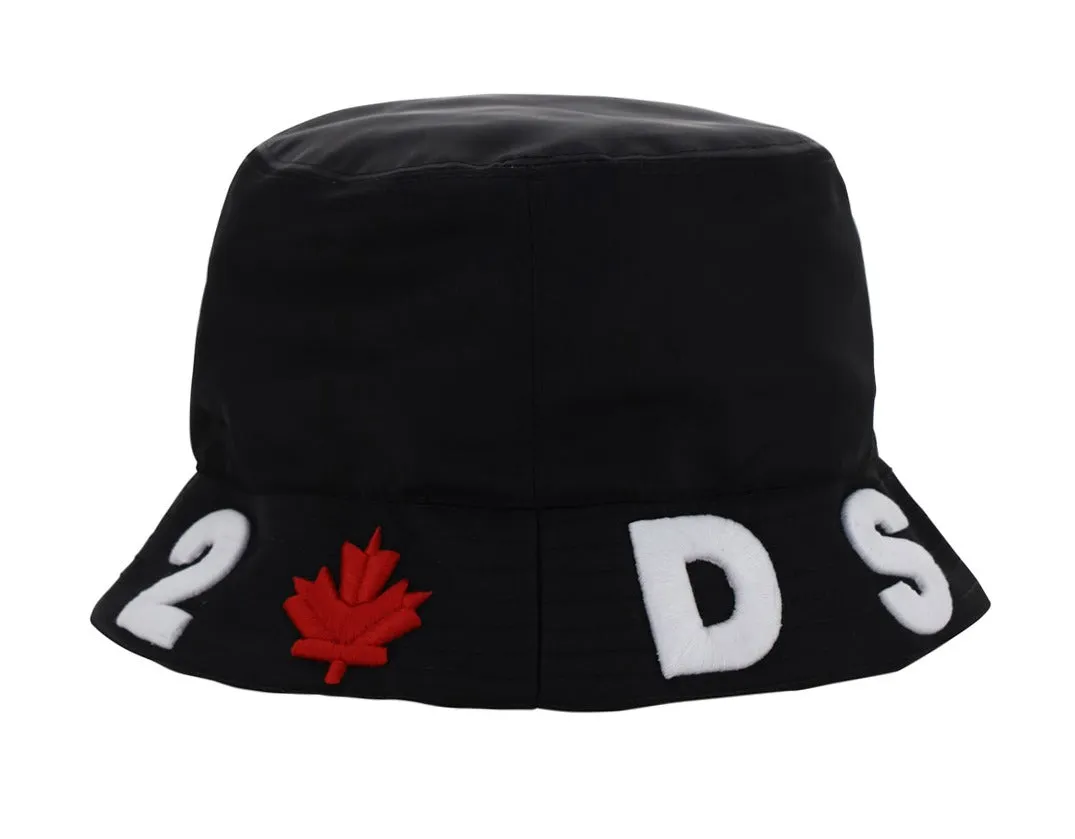 Dsquared2 Dropped Narrow Brim Bucket Hat