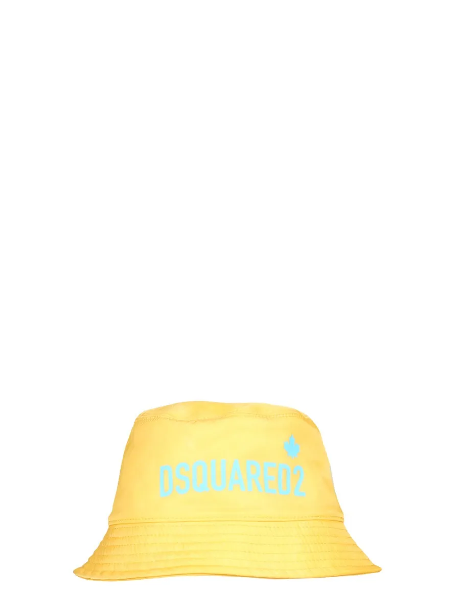 Dsquared2 Logo Print Bucket Hat