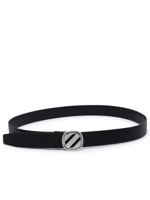 Ermenegildo Zegna Logo Buckle Belt
