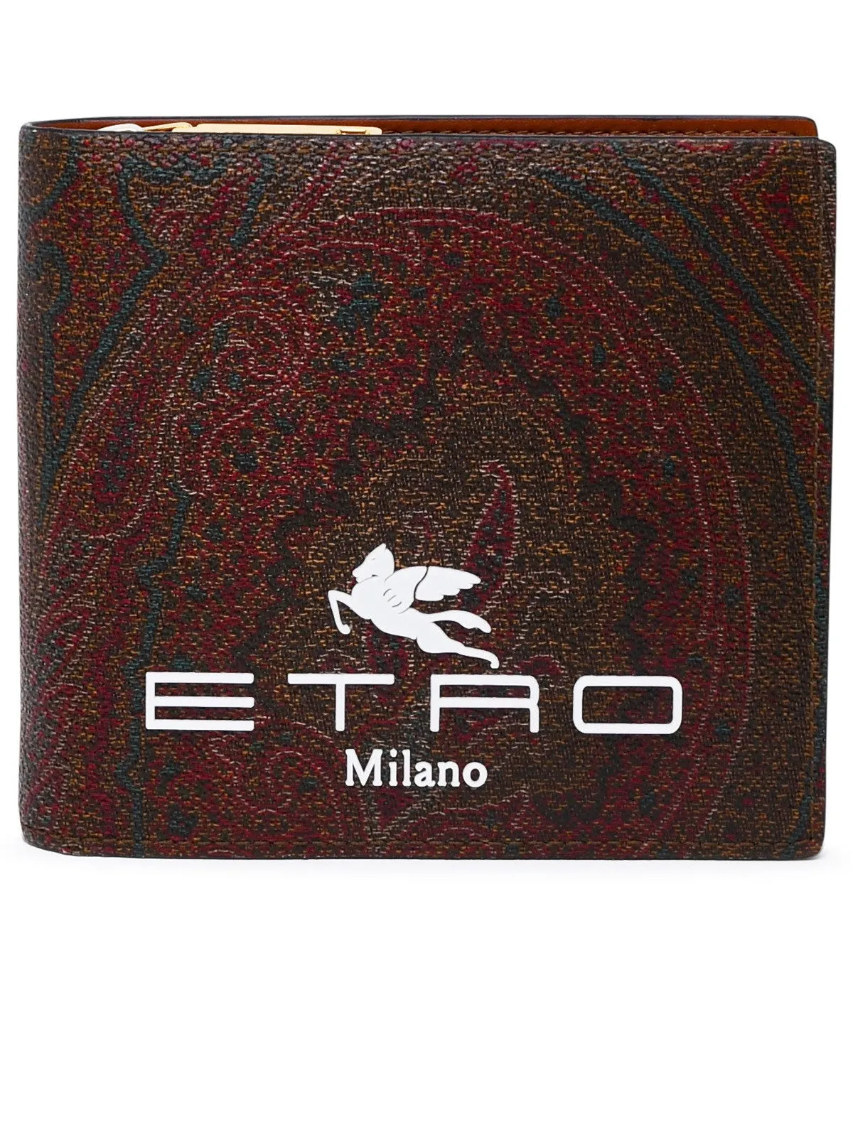 Etro Logo Printed Wallet