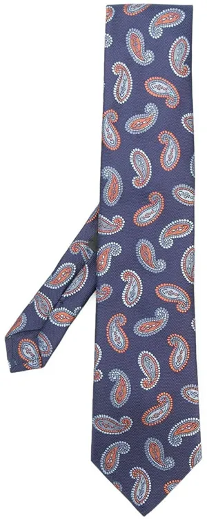 Etro Paisley Print Tie