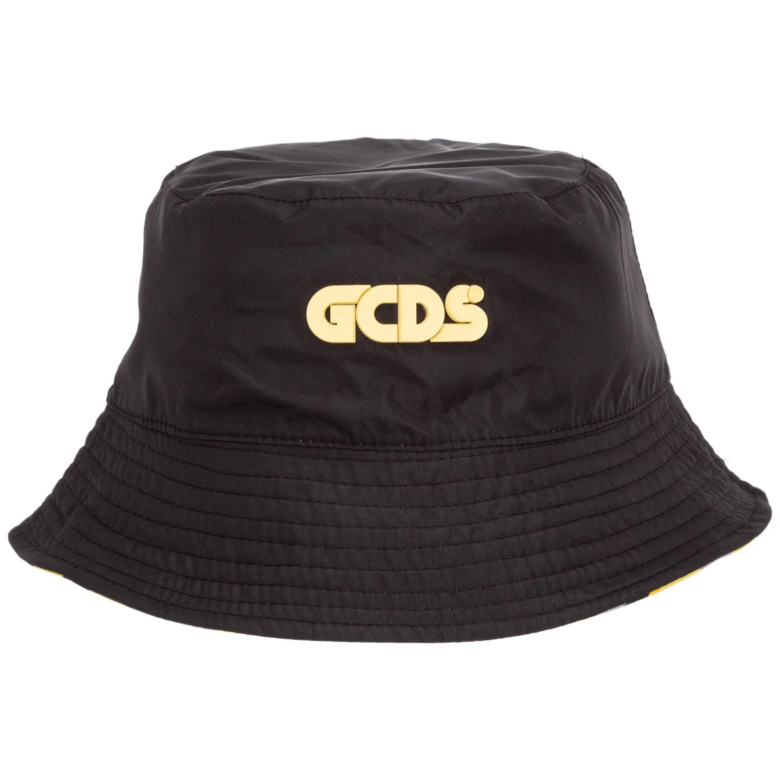 GCDS Logo Detailed Reversible Fisherman Hat