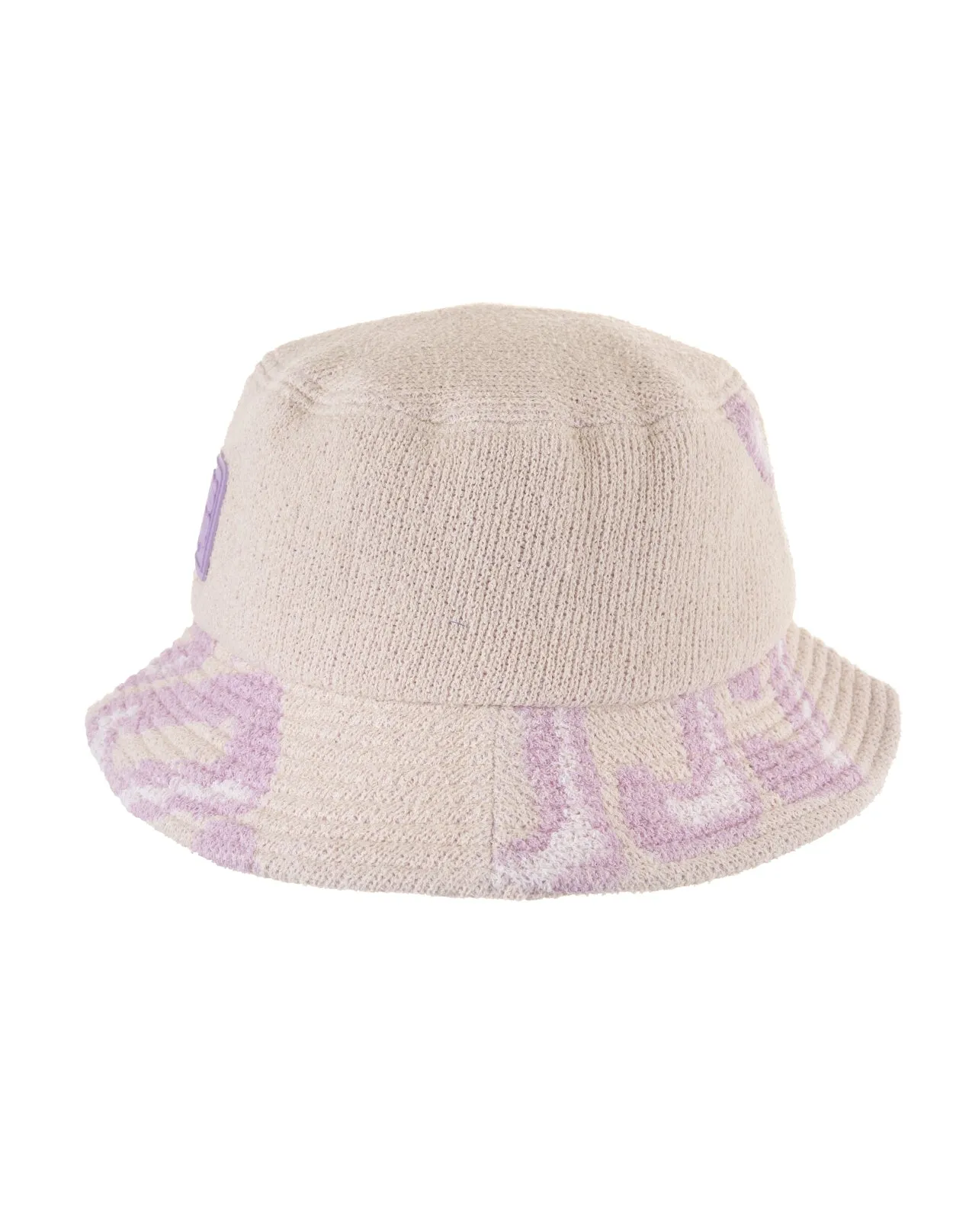 GCDS Logo Patch Knitted Bucket Hat