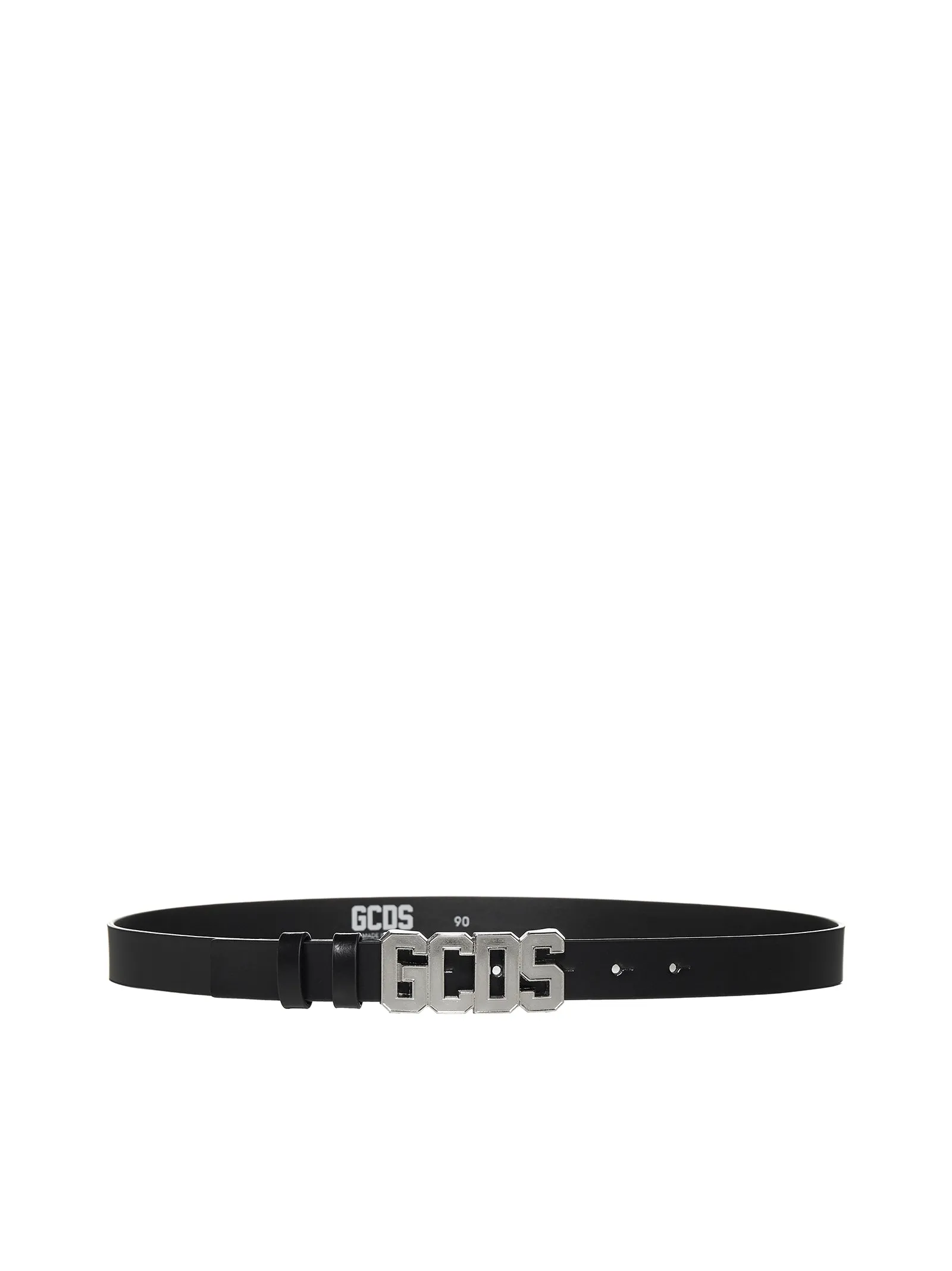 GCDS Logo Plaque Buckle Belt