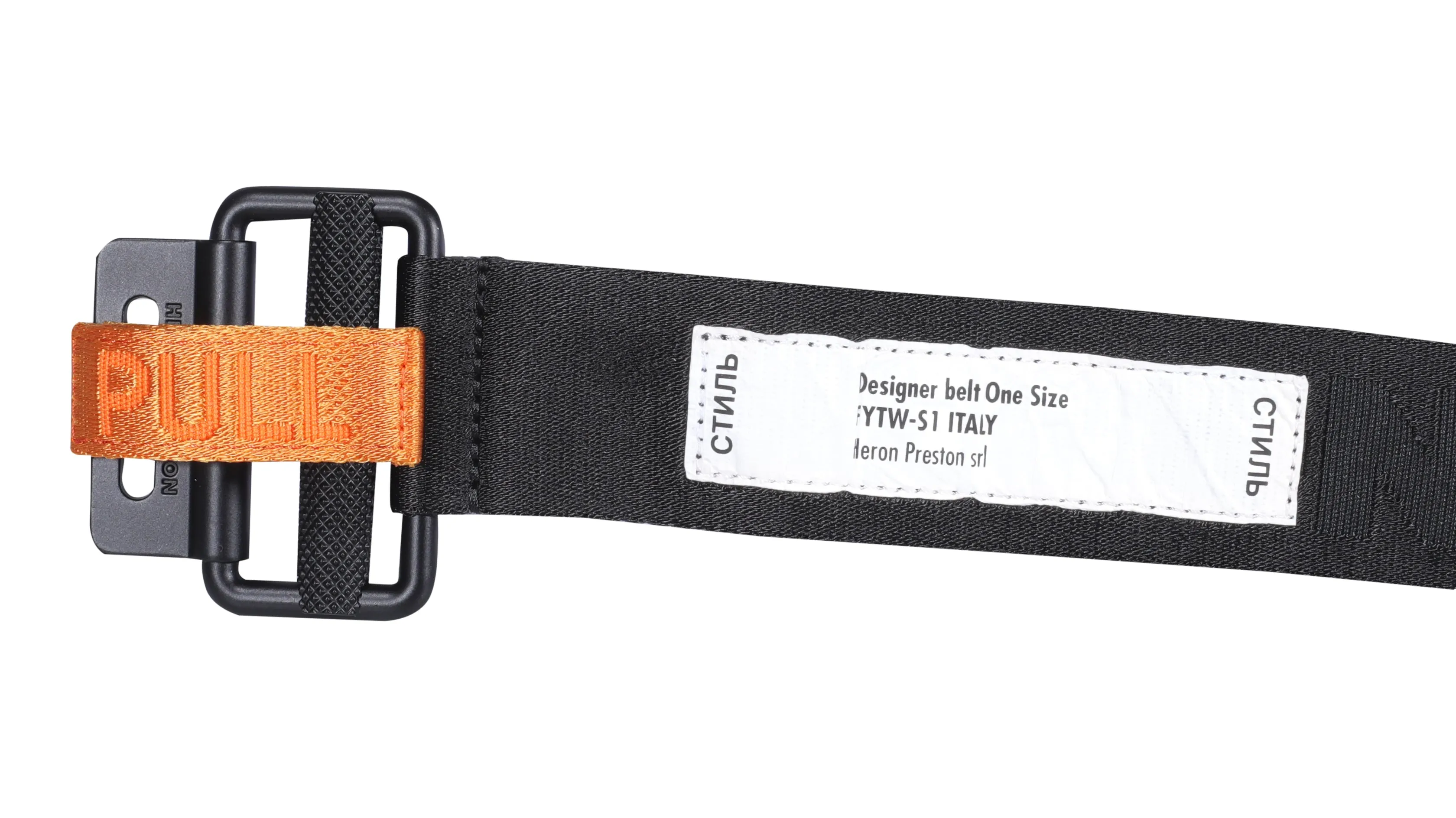 Heron Preston Logo Jacquard Belt