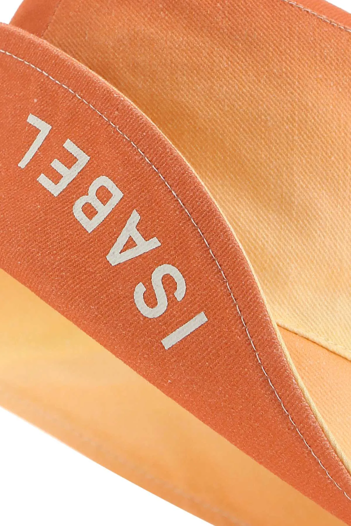Isabel Marant Gradient-Effect Logo Printed Bucket Hat