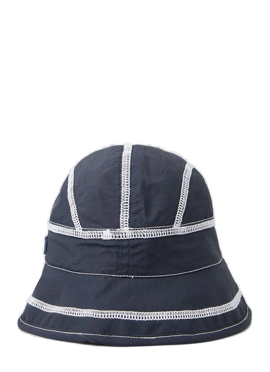 Jacquemus Logo Patch Bucket Hat