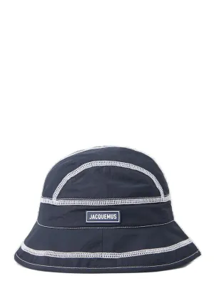 Jacquemus Logo Patch Bucket Hat