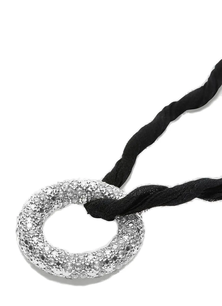 Jil Sander Charm Detailed Nature Necklace