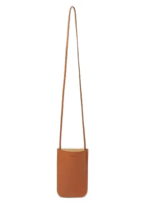 Jil Sander Logo Embossed Phone Pocket Necklace