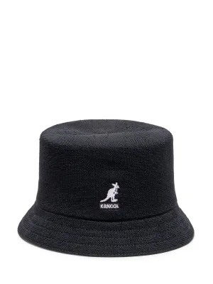 Kangol Logo Embroidered Bucket Hat