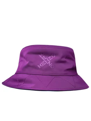 Kenzo Logo Printed Reversible Bucket Hat