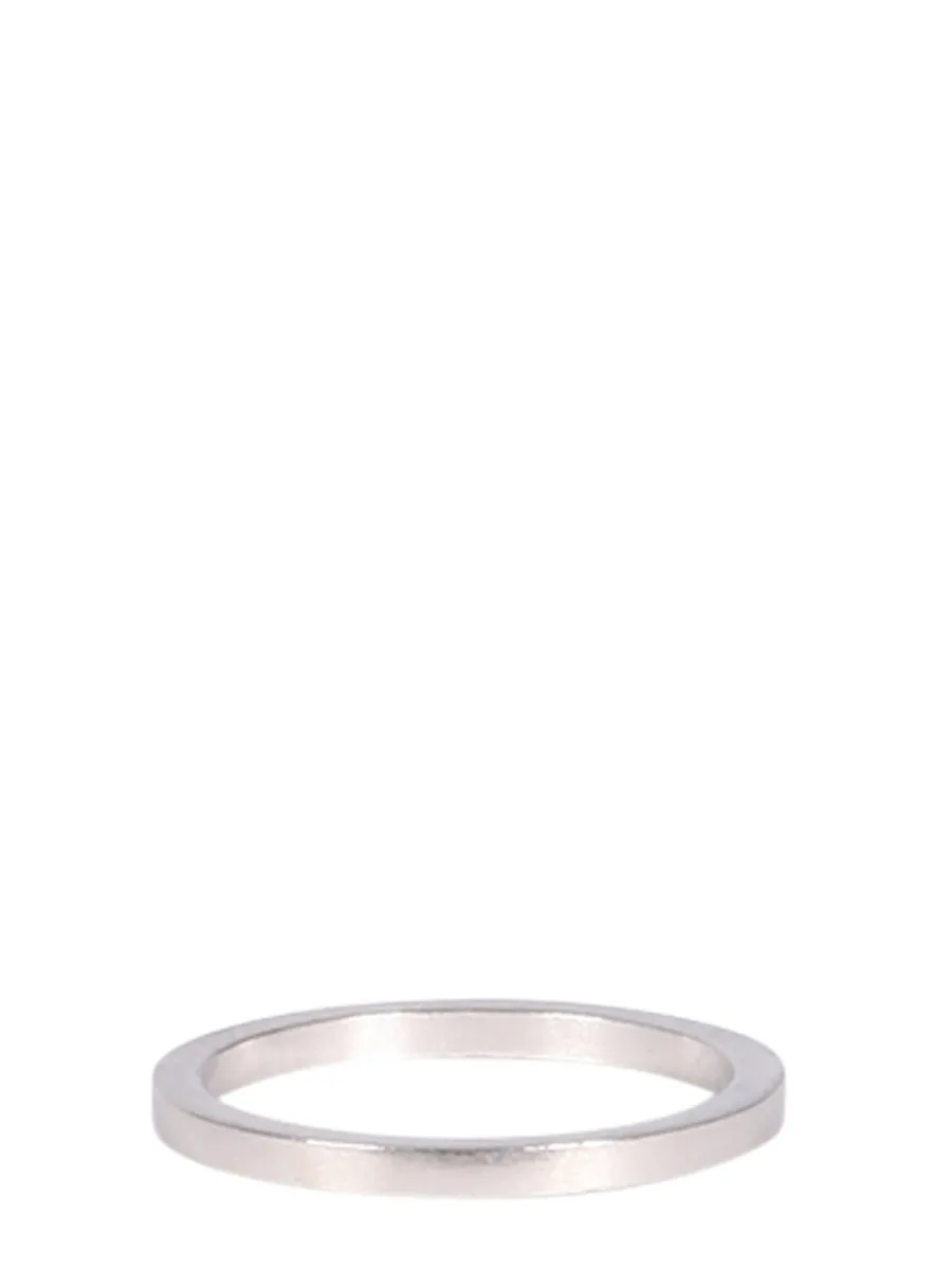 Maison Margiela Logo Engraved Ring