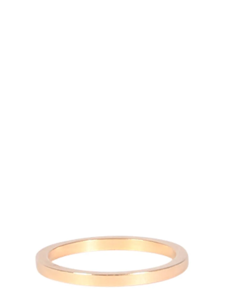 Maison Margiela Logo Engraved Ring
