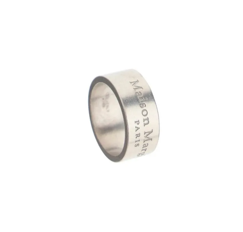 Maison Margiela Logo Engraved Ring