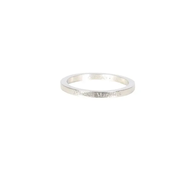 Maison Margiela Logo Engraved Ring