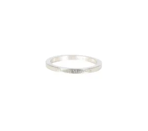 Maison Margiela Logo Engraved Ring