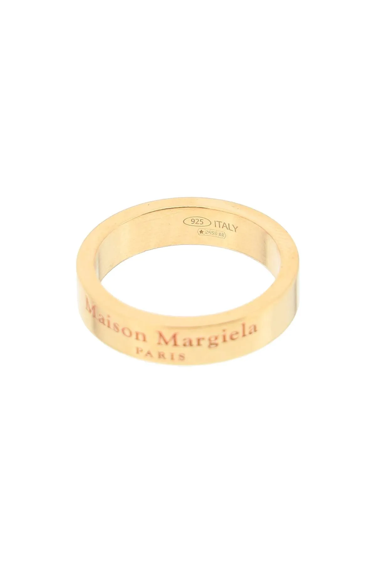 Maison Margiela Logo Engraved Ring