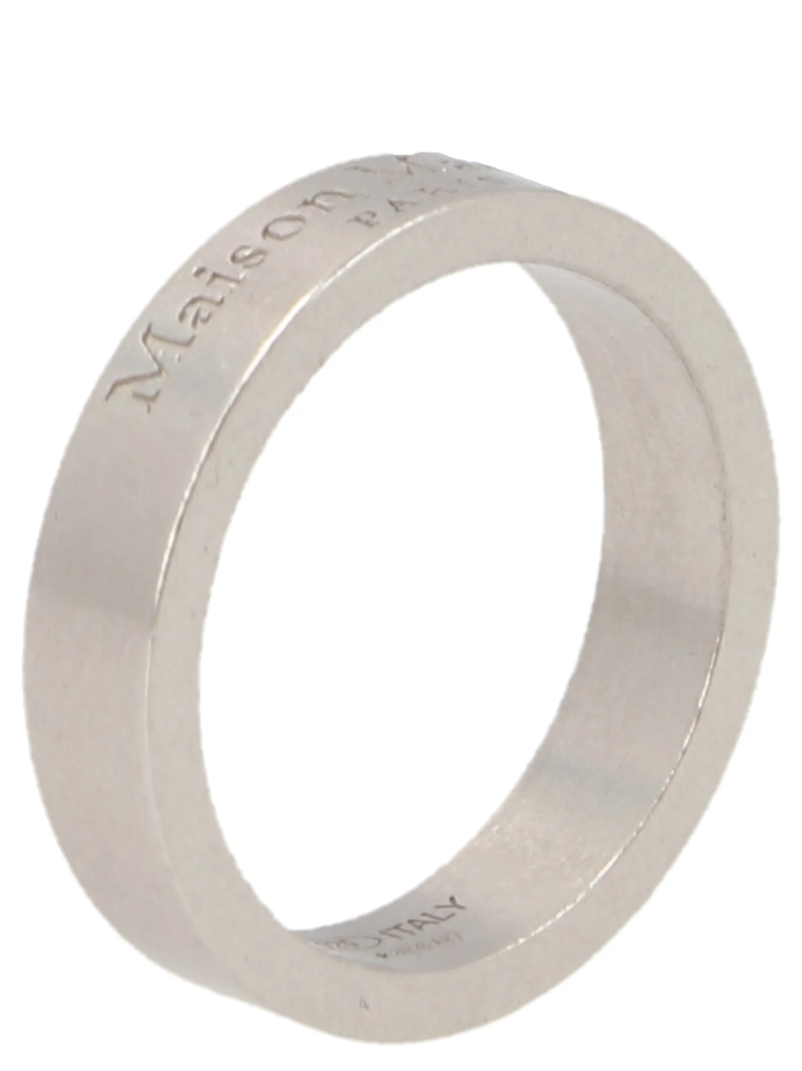Maison Margiela Logo Engraved Ring