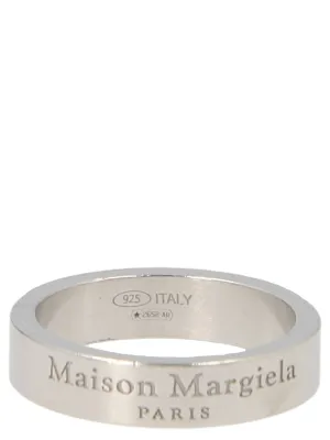Maison Margiela Logo Engraved Ring
