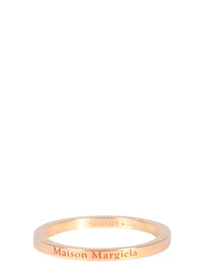 Maison Margiela Logo Engraved Ring