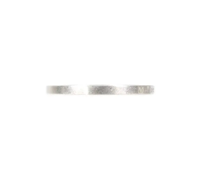 Maison Margiela Logo Engraved Ring