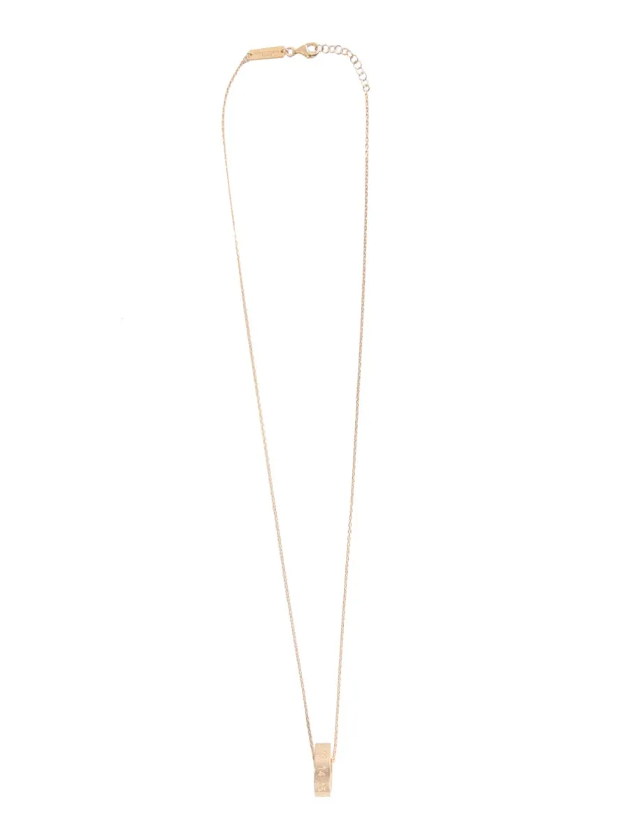 Maison Margiela Numeric Ring Pendant Necklace