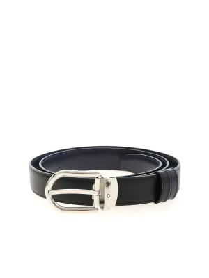 Montblanc Reversible Horseshoe Buckle Belt