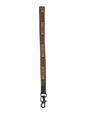 Moschino Logo Detailed Key Ring