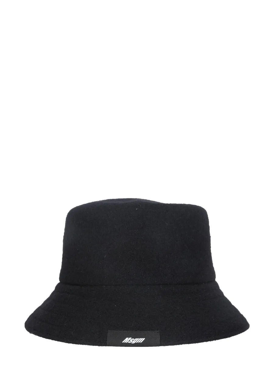 MSGM Embroidered Bucket Hat