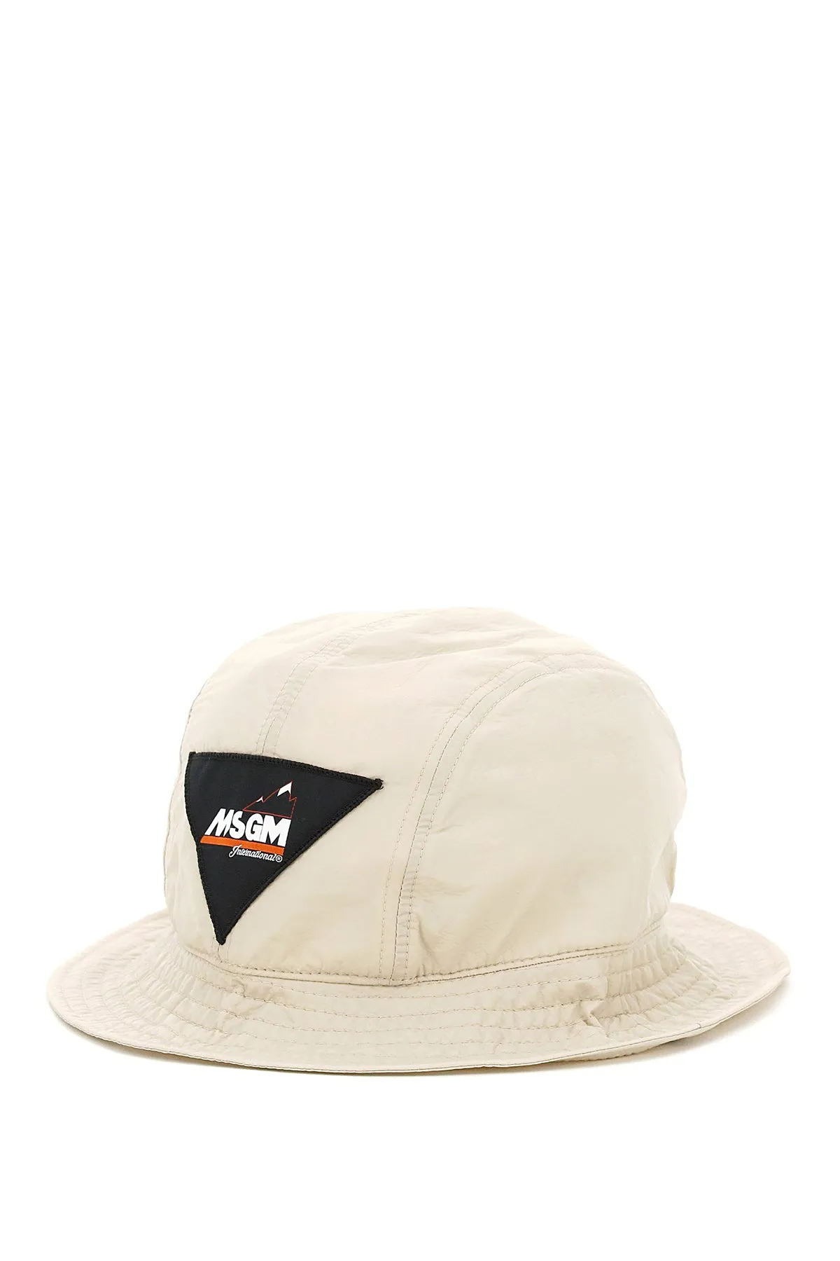 MSGM Logo Patch Bucket Hat