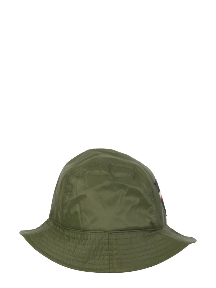 MSGM Logo Patch Bucket Hat