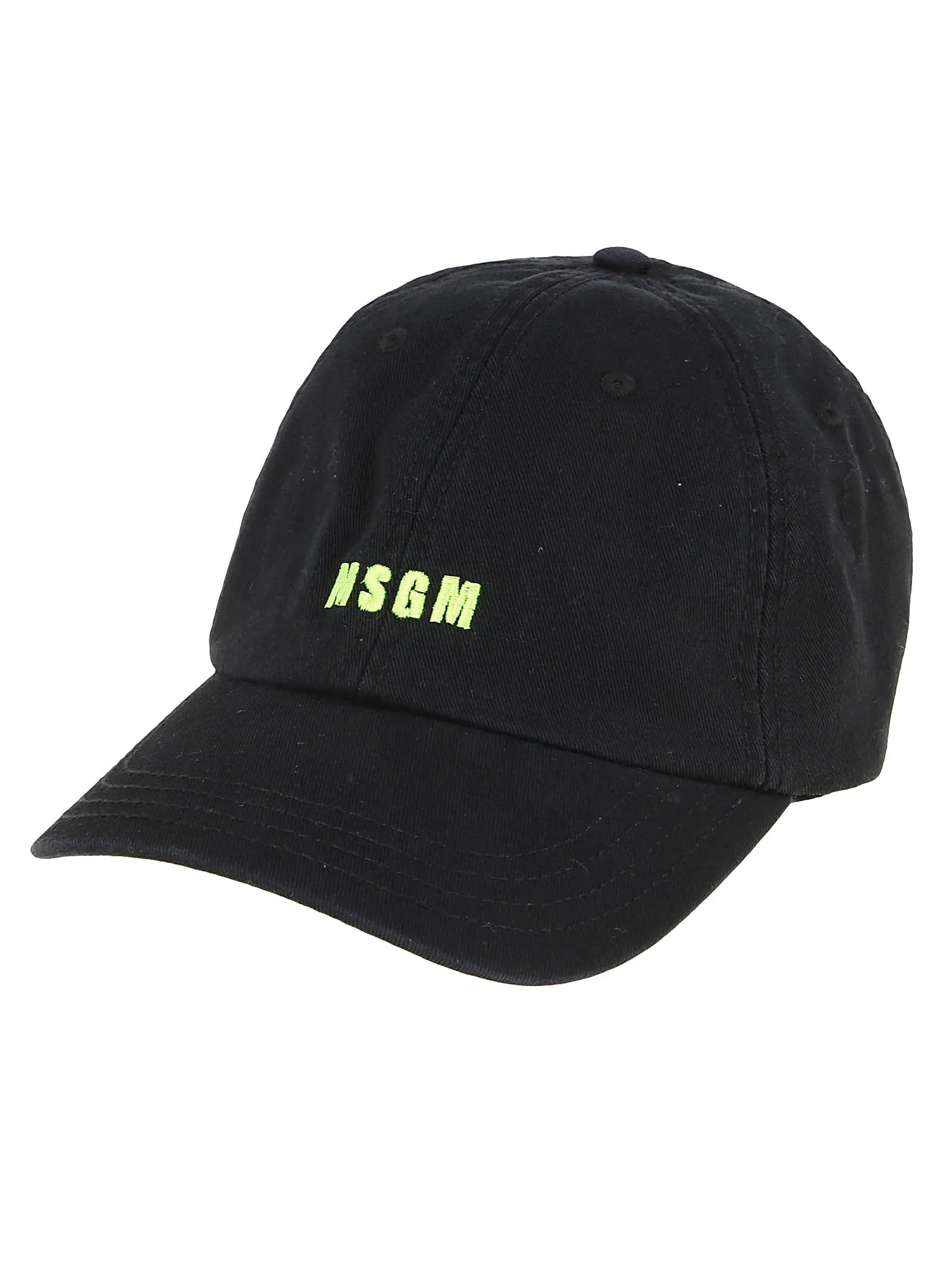 MSGM Micro Logo Embroidered Baseball Hat