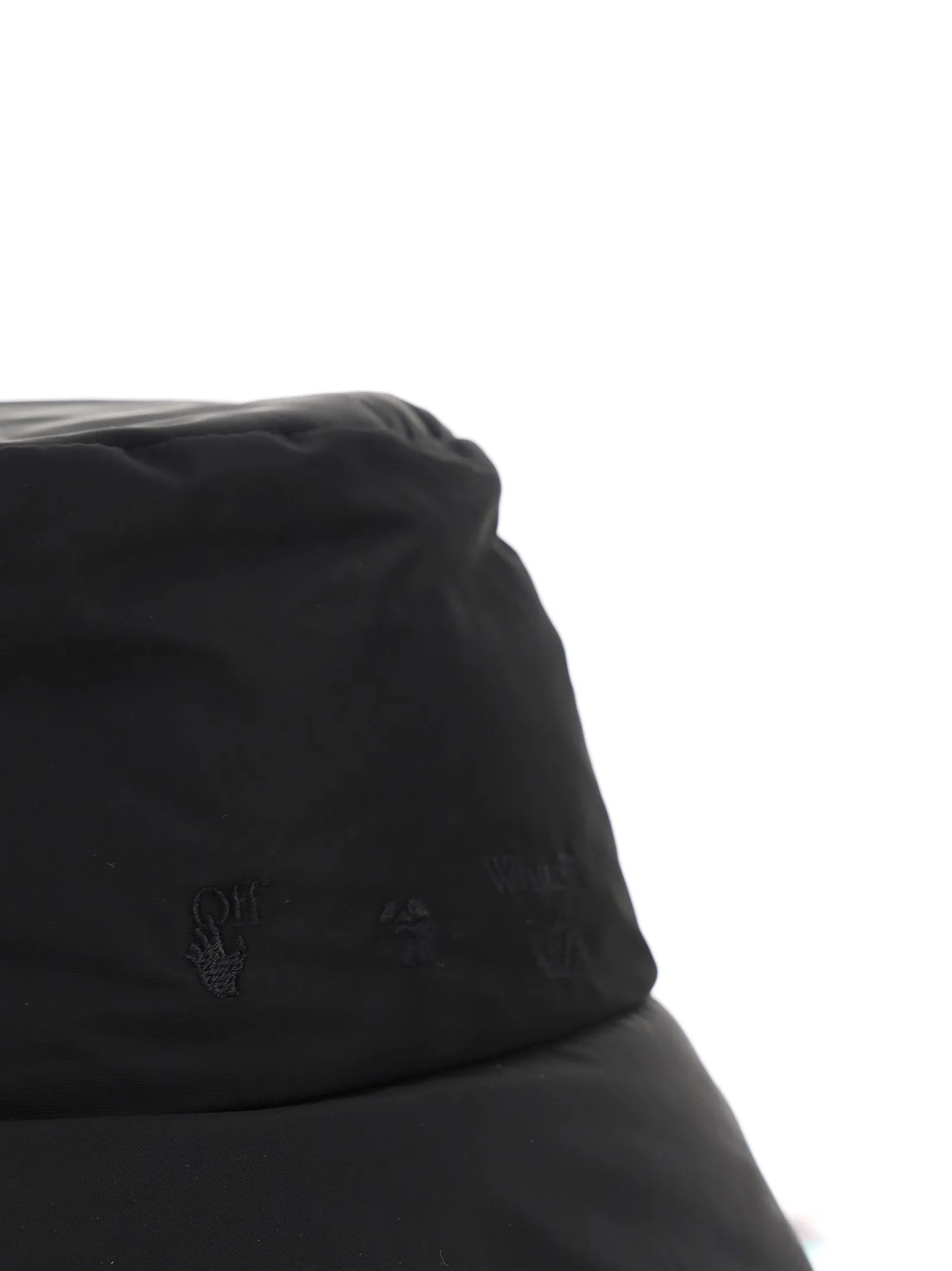 Off-White Embroidered Logo Bucket Hat