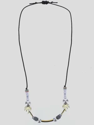 Palm Angels Embellished Necklace