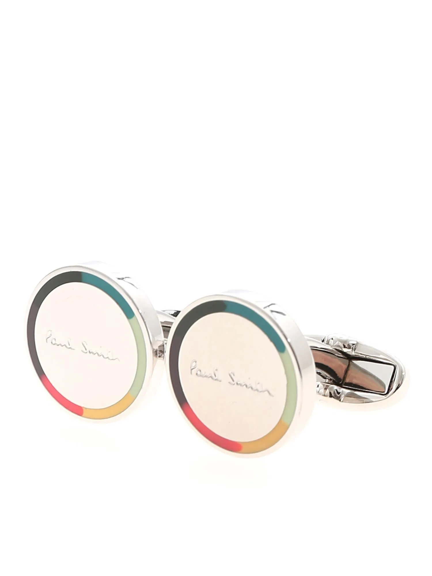 Paul Smith Logo Detailed Rainbow Cufflinks