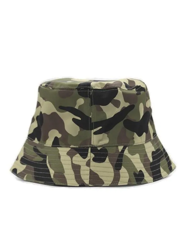 Philippe Model Paris Logo Embroidered Bucket Hat