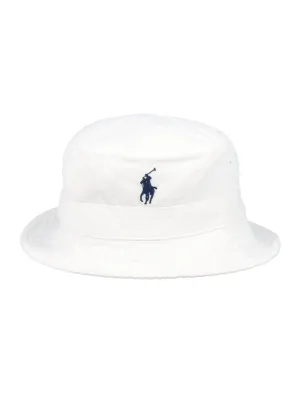 Polo Ralph Lauren Logo Embroidered Bucket Hat
